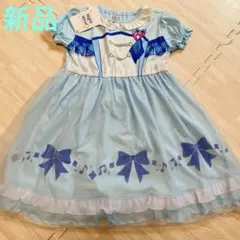 新品　キミとアイドルプリキュア キュアウインク　ワンピース 110　コスプレ