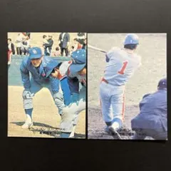 長嶋茂雄(巨人) 星野仙一(中日) オールスター戦 カルビープロ野球