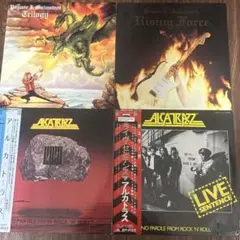 Yngwie J. Malmsteen & Alcatrazz レコード 4枚