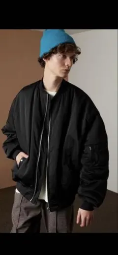 EMMA CLOTHES　ビッグシルエット MA-1 ブルゾン