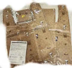 【新品未開封】スヌーピー SNOOPY 非売品 エコバッグ 2点セット