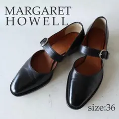 2026年最新】MARGARET HOWELL カラー：ブラック系 レディース フラット