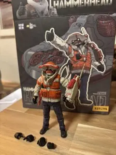 52toys ハンマーヘッド，3.75インチ　フィギュア　ベーシックフィギュア