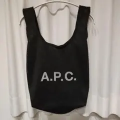 A.P.C. メッシュトートバッグ ブラックのサムネイル