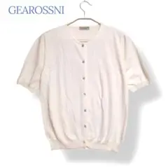 ＊GEAROSSNI＊ トップス カーディガン 半袖 白