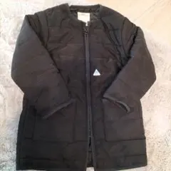 ブラック 中綿コート 100