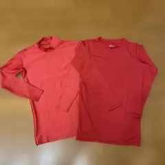 レッド 長袖インナー　Earls Court 140、XG130セット