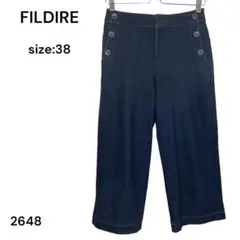 FILDIRE フィルディール　パンツ　デニム　ストレッチ　38 ウエストゴム