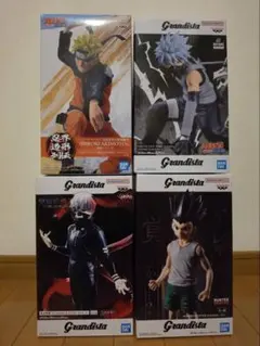 Grandista NARUTO はたけカカシ 東京喰種 金木研 5体セット - メルカリ