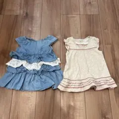 ベビー ワンピース 2枚セットのサムネイル