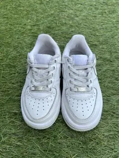 ナイキ Nike Air Force 1ホワイト キッズスニーカー 16.5cm
