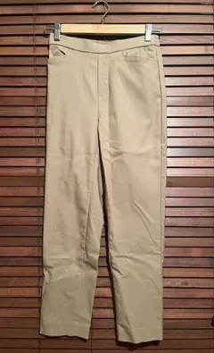 このタイプは何本あってもいい【ハッシュアッシュ】 ストレッチテーパードパンツXS