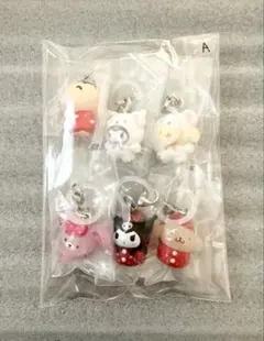 サンリオキャラクターズ めじるしアクセサリー ごちゃまぜ6点セット【A】