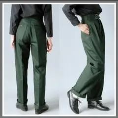 美品 LENO リノ ダブルベルト グルカトラウザーズ