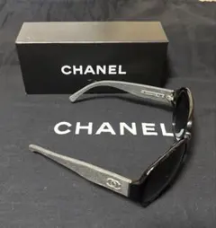 CHANEL シャネル サングラス 02471 90405 ココマーク 黒 - メルカリ