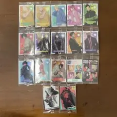 サカモトデイズウエハースカード　17枚Cカード　VカードのコンプSPカードは無し