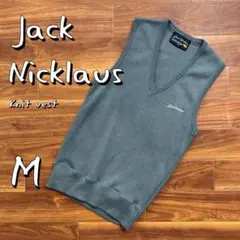 Jack Nicklausジャックニクラウス ゴールデンベア ニットベストM
