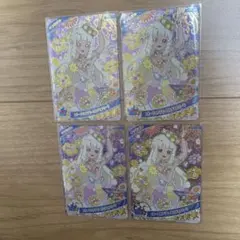 ひみつのアイプリ　エターナルフラワールミナスフローラ　4枚セット