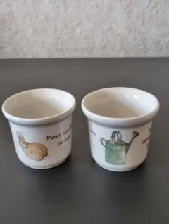 ピーターラビット　エッグスタンド　Wedgwood製　２個