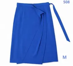 【BANANA REPUBLIC】ロイヤルブルー ラップスカート 巻きスカートのサムネイル