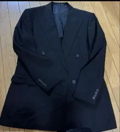 ※即発送可※Aquascutum ブラック テーラードジャケット 96A7