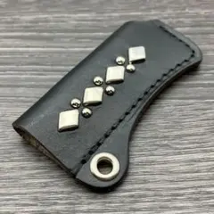 茶芯レザー 黒 BICライターホルダー ケース 本革 牛革 LIT03N-CL