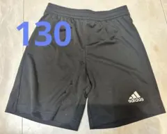 adidas AEROREADY ブラックショートパンツ 130