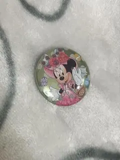 東京ディズニーランド ミニーマウス 缶バッジ 約3.5cm
