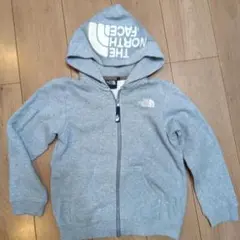 THE NORTH FACE グレー パーカー 130センチ　値段交渉大歓迎