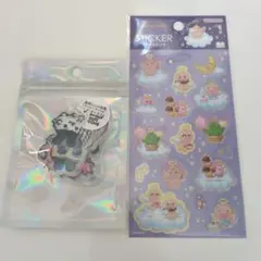 たまごっち　オーロラホログラムクリアシール　キラふわシール