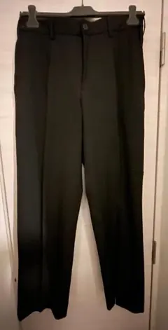 Mサイズ UNIQLO タックワイドパンツ ブラック