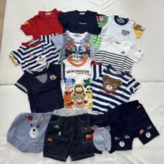 【80】MIKIHOUSE 半袖Ｔシャツ パンツ 13点セット