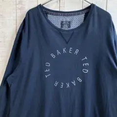 古着　長袖　ロンT プリント　アメカジ ゆるだぼ