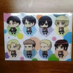 【非売品】進撃の巨人　A5クリアファイル２種セット