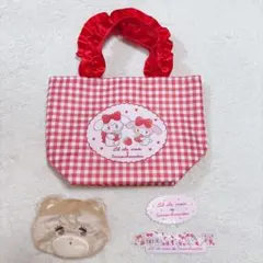 ミッコキャラクターズ フェイスポーチ ステッカー シール ミニトートバッグ