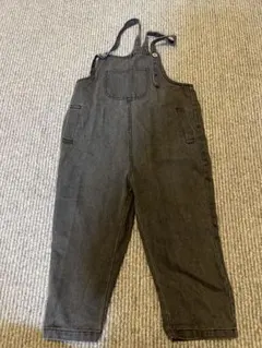 【未使用】オーバーオール 120 ダークグレー