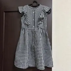 ギンガムチェック　ワンピース　120