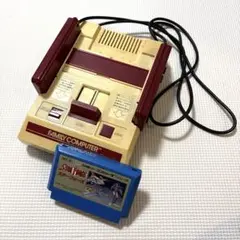 任天堂 Nintendo ファミリーコンピューター 本体　ジャンク品 ソフト付き