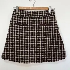 新品未使用 タグ付き Feroux ミニスカート チェック オンワード樫山 1のサムネイル