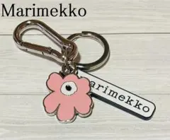 【マリメッコ】キーホルダー 新品未使用 Marimekko ウニッコ ピンク