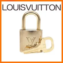 ルイヴィトン LV パドロック 319 カデナ 南京錠 鍵1本 ゴールド