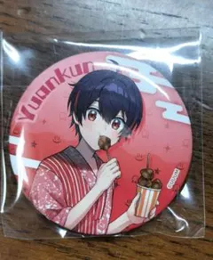 カラフルピーチ ゆあんくん 極楽湯 缶バッジ