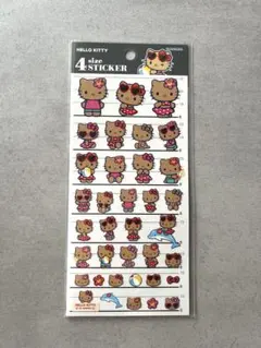【新品未開封】ハローキティ 4Size ステッカー 日焼けのサムネイル