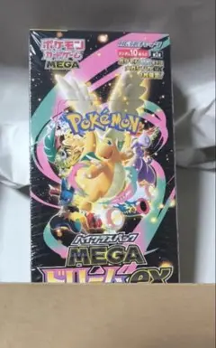 シュリンク付き　ポケモンカードMEGA ドリーム ex1BOX