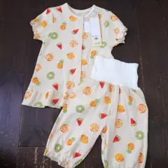 【新品タグ付き】フルーツ柄 パジャマ 100cm