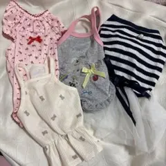 犬 お洋服 まとめ売り Mサイズ リボン