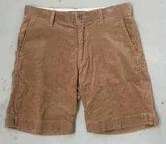 FACTOTUM コーデュロイショートパンツ