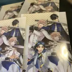 の*の様 刀剣乱舞 セブンイレブン コラボクリアファイル 4枚 同柄セット