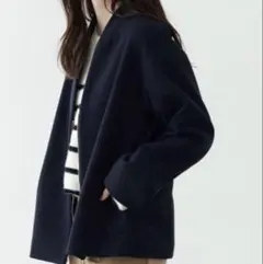 ショート ノーカラージャケット