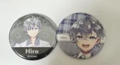 カラフルピーチヒロ　缶バッジ 2個セット